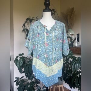 Boho Meet Cottagecore Y2K Dream Top